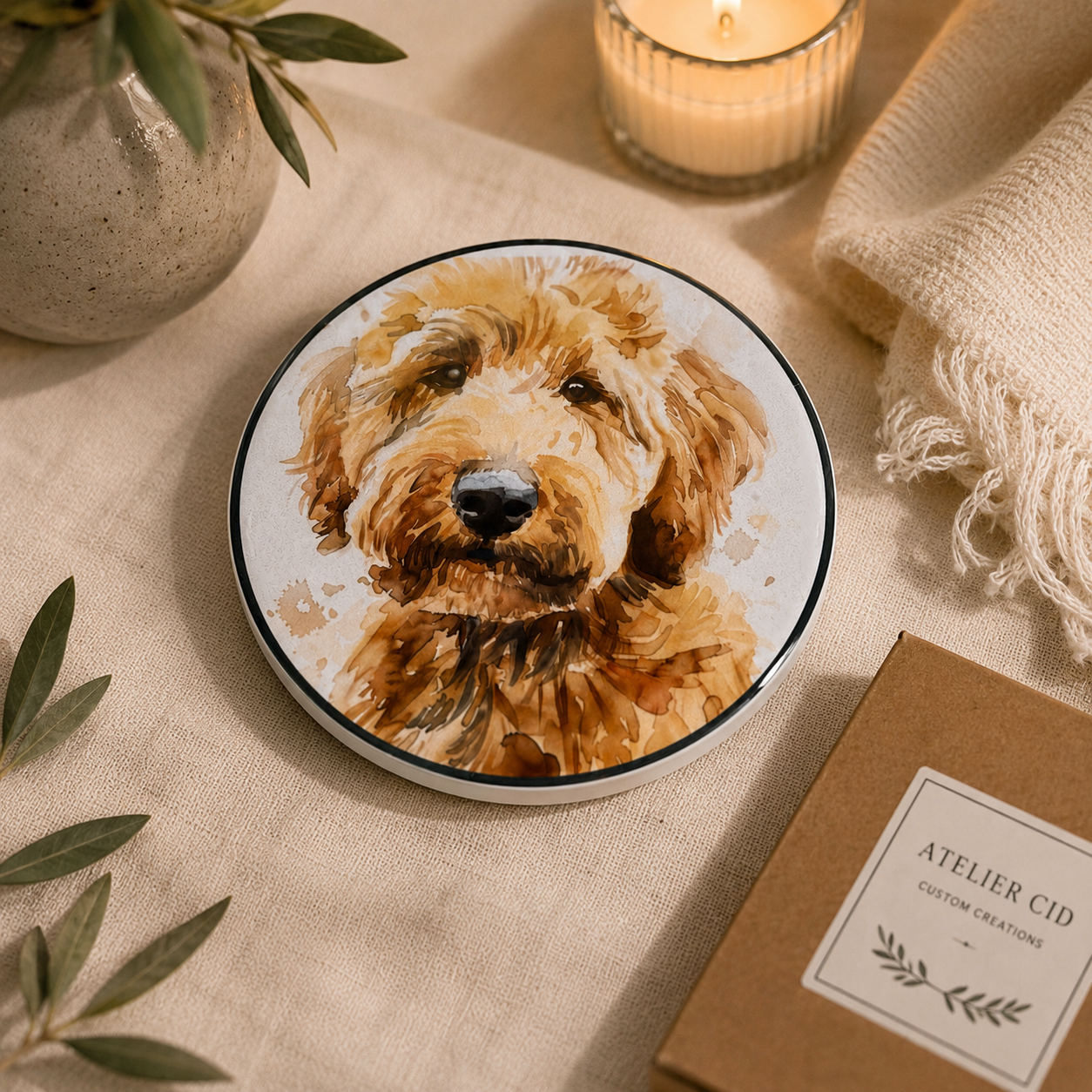 Golden Soul, Ceramic coaster