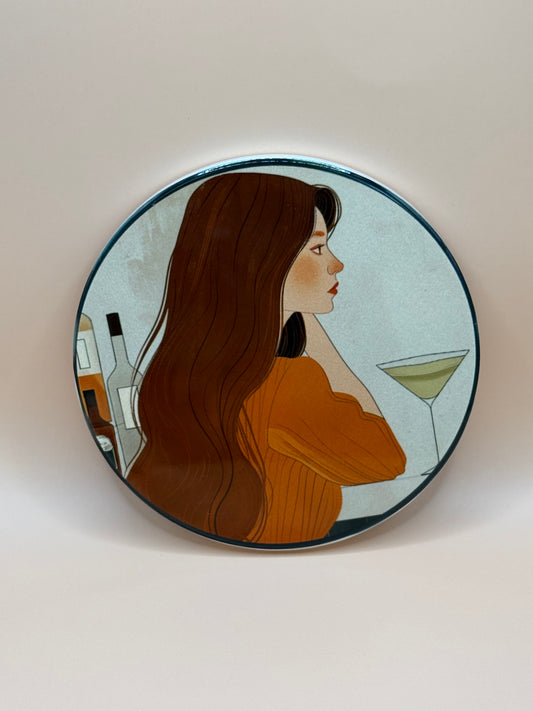Martini Mood, Ceramic coaster
