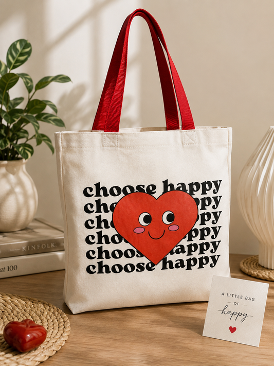 Choose Happy Tote